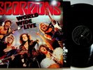 THE SCORPIONS- World Wide Live 2-LP (1985 UK Vinyl EX+) Best of In Concert