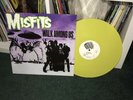 Misfits Walk Among Us Yellow Vinyl Lp Danzig Samhain