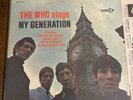 THE WHO SINGS MY GENERATION DL74664 DECCA 1967 GLOVERSVILLE PRESSING VINYL LP