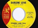 RARE 1964 Darlene Love Stumble & Fall/Quiet Guy Philles Records 123 DJ Copy - VG