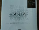 EDEN - I Think You Think Too Much Of Me (2016) - BRAND NEW/SEALED Blue Vinyl EP