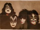 ORIGINAL Vtg 1979 KISS Album DYNASTY Insert POSTER ONLY No Vinyl Record used