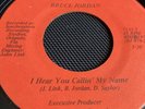 BRUCE JORDAN _ Private POWER POP _ Florida I Hear You Callin My Name 45 KBD punk
