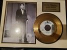 Elvis Presley Stuck On You 24kt. Gold Plated Record