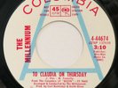 MILLENNIUM To Claudia On A Thursday COLUMBIA 45 sunshine pop psych NM HEAR