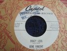 Gene Vincent & His Blue Caps - Crazy Legs 1957 USA 45 CAPITOL DJ/PROMO