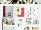 WAYV 2021 BACK TO SCHOOL KIT TEN VER Brochure+ID Card+Photo+Poster+Note+etc