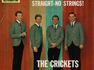 THE CRICKETS Straight-No Strings EP Vinyl Record Single 7 Inch Liberty 1962 Rock