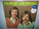 ENGLAND DAN JOHN FORD COLEY Nights Are Forever MINTY ORIGINAL SEALED LP BT-89517