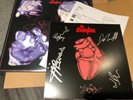 The Stranglers punk rare La Folie Dbl black/pink vinyl sealed signed print no376