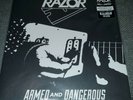 RAZOR : ARMED AND DANGEROUS LP vinyl thrash metal