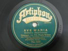 78rpm Paula Weber - Ave Maria (Bach-Gounod) / Largo (G. F. Händel) - Artiphon