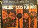 SONNY ROLLINS QUINTET “Rollins Plays For Bird” Prestige OJC 1986 NM Mono Vinyl