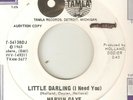 MARVIN GAYE Little Darling I Need You TAMLA PROMO MOTOWN NORTHERN SOUL USA 45