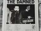 The Damned Live At The 100 Club 1976 White Vinyl & Poster
