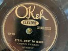 Okeh 8878 Cotton Belt Quartet  STEAL AWAY  78rpm 1931 V+ Gospel pre-war