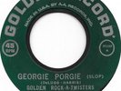 GOLDEN ROCK-A-TWISTERS Georgie Porgie/Three Blind Moose on Golden garage 45 HEAR