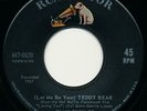 Elvis Presley Teddy Bear b/w Loving You Gold Standard 45 nm condition 1961