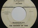 THE SOUNDS OF TIME Tranquility/Brothers 45 English RARE TEXAS MOODY FOLK PSYCH ?