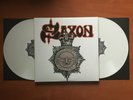 SAXON - STRONG ARM OF THE LAW  - 2x 180g WHITE COLORED VINYL LP - BACK ON BLACK