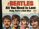 The Beatles ALL YOU NEED IS LOVE 45 RPM Picture Sleeve Only (No Record) #5964