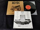 AC/DC For Those About To Rock Vinyl LP Record Aussie Alberts 1st Press w/ Flyer