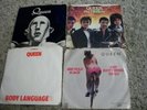 Queen 45's & Picture Sleeve-4 Different-Fat Bottomed Girls,We Will Rock You