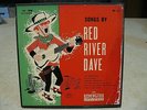 RED RIVER DAVE  Vintage BOX Set 45 rpm REMINGTON Label  3 RED Vinyl Records VG+