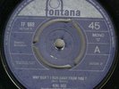 NORTHERN SOUL - KIKI DEE - WHY DON'T I RUN AWAY FROM YOU - UK FONTANA - 