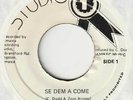 Reggae ZOOT SIMMS See dem a come / version Studio one classic tune