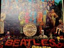 THE BEATLES Sgt Pepper Vinyl LP MAS-2653 Original US Capitol MONO w/inserts VG