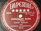 Tommy Ridgley 1949 R&B 78 Shrewsbury Blues / Earley Dawn Boogie IMPERIAL MINT-