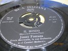 Jimmy Fontana IL Mondo Italian RCA Single Vinyl Record