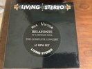 Belafonte At Carnegie Hall Classic Records 8 Record Set 45 RPM LSO 6006-45 NM