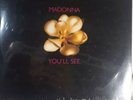 MADONNA YOU'LL SEE, SEALED  12'' VINYL US, LP RECORD  NEW  SEALED