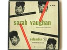 Vintage Sarah Vaughan 45 RPM Record Box Set Columbia Vinyl Box Set Sleeves