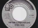 BOBBY REED The Time Is Right For Love  northern soul 45 crossover HEAR