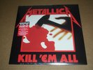 METALLICA KILL EM ALL REISSUE 180 Gram LP Metal BLCKND003R-1 SEALED