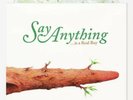 Say Anything Is A Real Boy NEWBURY COMICS White Clear Green Splatter Vinyl 2xLP