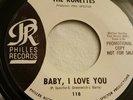 THE RONETTES  Baby, I Love You PHILLES Promo Near Mint 1963 PHIL SPECTOR RIP