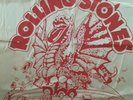 Rare vintage rolling stones banner plus 4 vinyl record lot