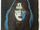 KISS Ace Frehley RARE BLUE VINYL El Salvador Boni Discos Press