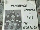 BEATLES - RARE 7' SOUTH AFRICA - 45-SPD 386 - PAPERBACK WRITER / RAIN PIC SLEEVE