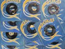 Elvis Presley - RCA Victor - Gold Standard Series, dog near top LARGE Logo lot