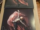 rare LINDSEY STIRLING Brave Enough SIGNED INSERT CLEAR RED VINYL Artemis