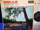 DECCA SXL 6125 WBg ED1 *MAAZEL* SIBELIUS SYMPHONY NO.2* VIENNA PHILHARMONIC* NM