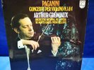 PHILIPS 6500 411 *GRUMIAUX* PAGANINI VIOLIN CTOS NOS 1 & 4* BELLUGI* GATEFOLD*