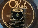 Okeh 41204 Louis Armstrong Savoy Bd w Earl Hines NO ONE ELSE 78rpm Jazz 1928 V++