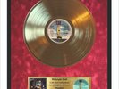 Smokie Midnight Cafe Framed Gold Metallized Vinyl Record