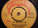 Ernest Wilson & Freddy Just Once In My Life UK Crab 7